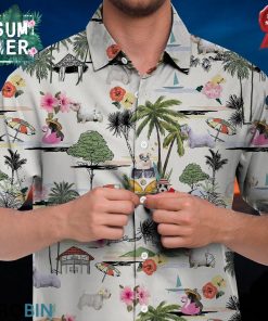 Sealyham Terrier Hawaiian Shirt Hawaii Beach Retro Sealyham Terrier Hawaiian Shirt Hawaii Beach Retro