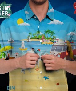 Kuvasz Hawaiian Shirt