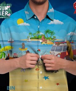 Labradoodle Hawaiian Shirt, Beach Shirt