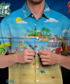 Whippet Hawaiian Shirt