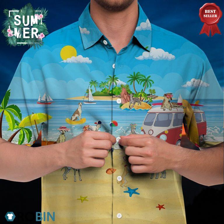 Whippet Hawaiian Shirt
