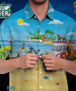 Weimaraner Hawaiian Shirt