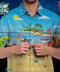Toy Poodle Hawaiian Shirt