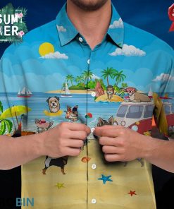 Chorkie Hawaiian Shirt, Aloha Shirt