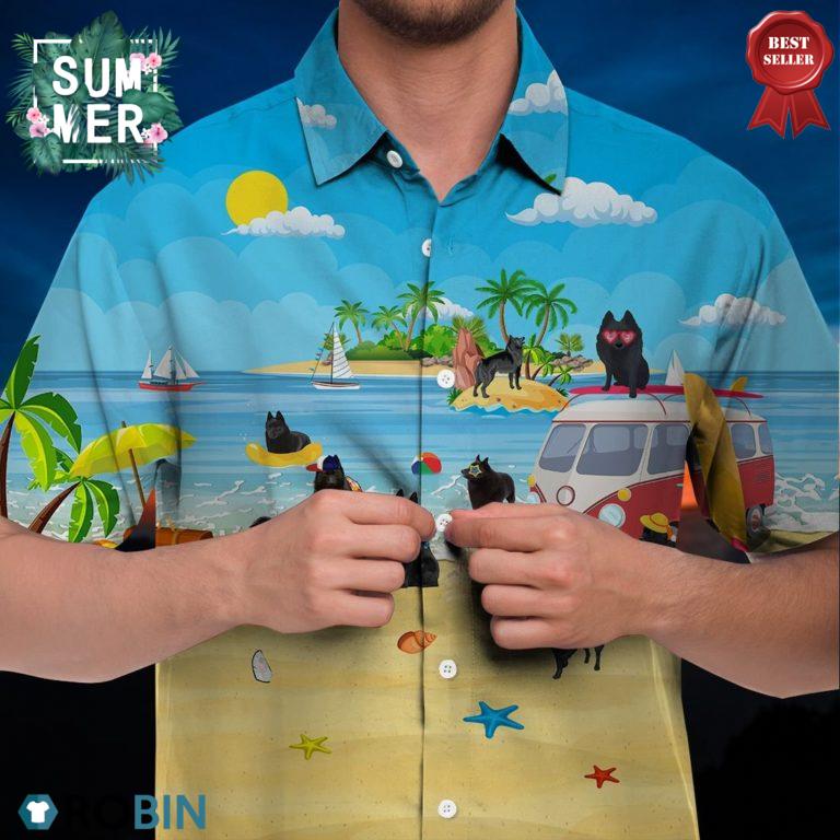 Schipperke Hawaiian Shirt