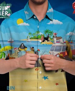 Afghan Hound Hawaiian Shirt, Beach Shirt Afghan Hound Hawaiian Shirt, Beach Shirt