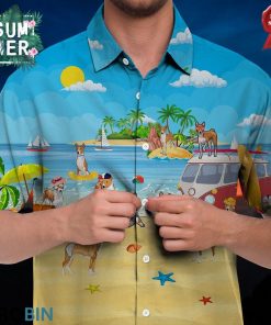 Basenji Hawaiian Shirt, Summer Beach Shirt
