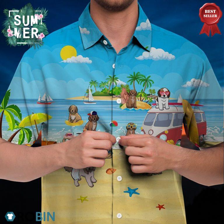 Cockapoo Hawaiian Shirt, Aloha Shirt