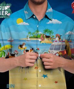 American Foxhound Hawaiian Shirt