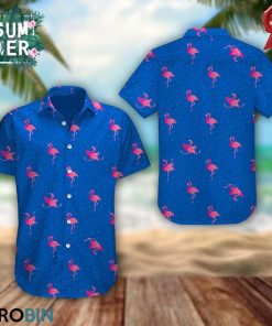 3D Flamingo All Over Print Hawaiian Shirt