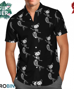 Purrmaids Are Dancing Aloha Shirt
