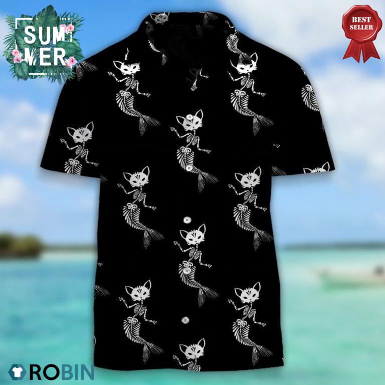 Purrmaids Are Dancing Aloha Shirt
