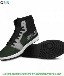 Attack On Titan Wings Of Freedom Jordan 1 Boot Sneakers Attack On Titan Wings Of Freedom Jordan 1 Boot Sneakers