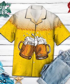 Beer Button-up T-Shirt