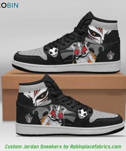 Bleach Anime Vasto Lorde Jordan 1 Sneakers Boots, Anime Custom Shoes