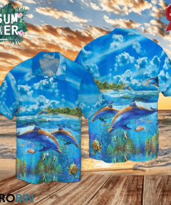 Dolphins 3D Hawaiian Shirt