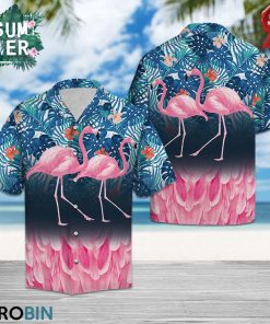 Flamingo Hawaiian Shirt, Aloha Shirt