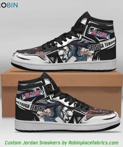 Bleach Anime Shoes, Ichigo Final Getsuga Tensho Jordan Sneakers Boots