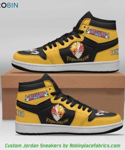 Ichigo Hollow Bleach Anime Jordan 1 Sneakers Boots