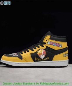Ichigo Hollow Bleach Anime Jordan 1 Sneakers Boots Ichigo Hollow Bleach Anime Jordan 1 Sneakers Boots