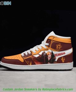 Bleach Anime – Ichigo Kurosaki Bankai Jordan 1 High Sneakers Bleach Anime – Ichigo Kurosaki Bankai Jordan 1 High Sneakers