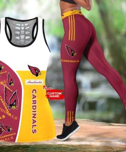 NFL Arizona Cardinals Leggings and Hollow Tank Top YL05 NFL Arizona Cardinals Leggings and Hollow Tank Top YL05