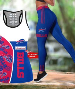 NFL Buffalo Bills Leggings and Hollow Tank Top