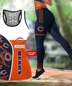 NFL Chicago Bears Leggings and Hollow Tank Top