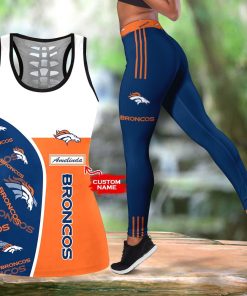 NFL Denver Broncos Leggings and Hollow Tank Top
