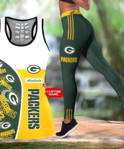 NFL Green Bay Packers Leggings and Hollow Tank Top