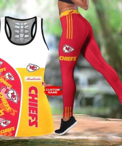 NFL Kansas City Chiefs Leggings and Hollow Tank Top