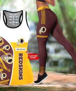 NFL Washington Redskins Leggings and Hollow Tank Top NFL Washington Redskins Leggings and Hollow Tank Top