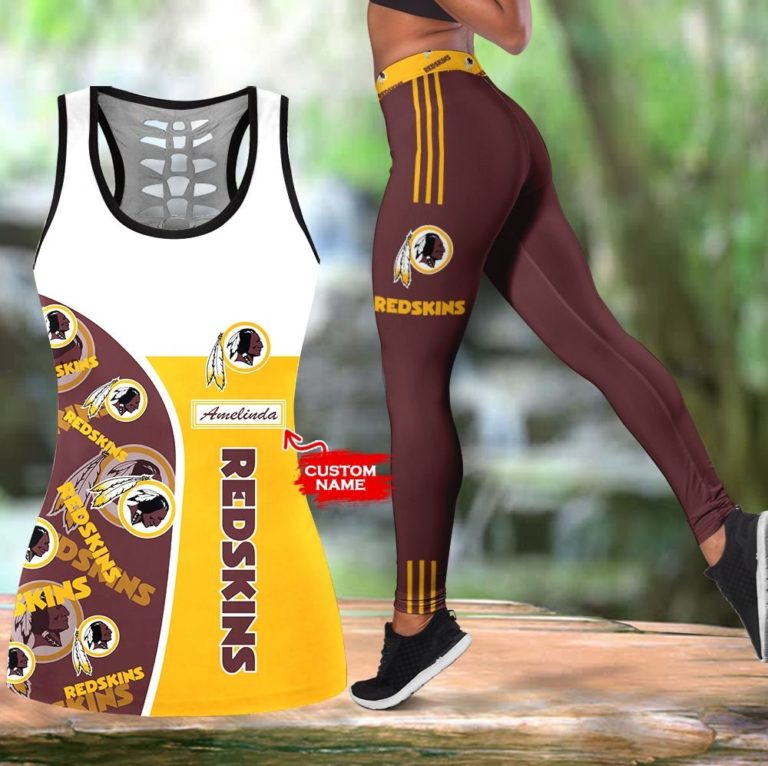 NFL Washington Redskins Leggings and Hollow Tank Top