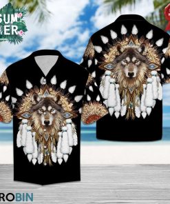 Native American Button-up T-Shirt