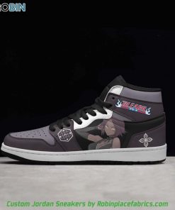 Shihouin Yoruichi Jordan Sneakers Boots, Custom Bleach Shoes Shihouin Yoruichi Jordan Sneakers Boots, Custom Bleach Shoes