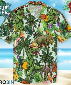 T-rex Hawaiian Shirt