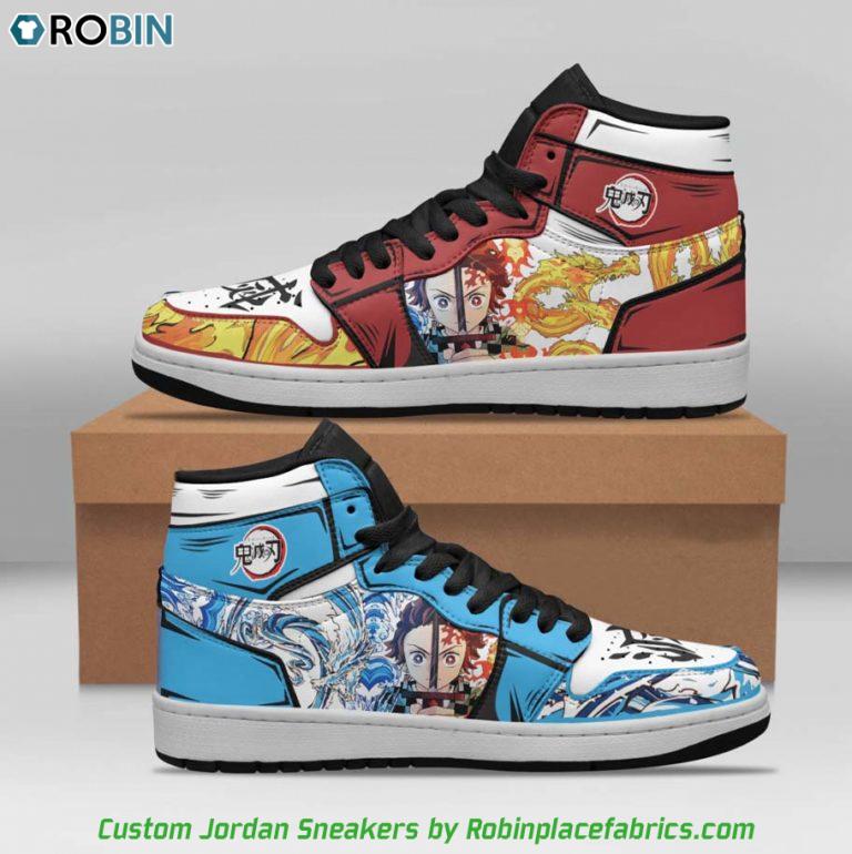 Tanjiro Water Breathing Sun Breathing JD1 Sneakers