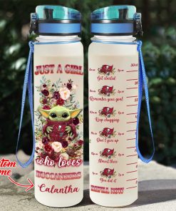 Baby Yoda Hug Tampa Bay Buccaneers Water Tracker Bottle Baby Yoda Hug Tampa Bay Buccaneers Water Tracker Bottle