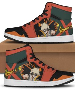Bakugo Explosion My Hero Academia Sneakers Bakugo Explosion My Hero Academia Sneakers