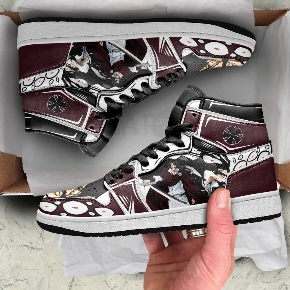 Bleach Anime Shoes - Yhwach JD 1 High Sneakers - RobinPlaceFabrics