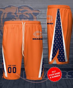 Chicago Bear Football Jersey Short and Tank Top