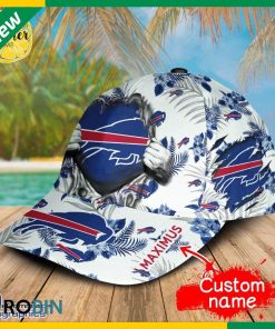 Personalized NFL Buffalo Bills 3d Hawaiian Pattern Cap