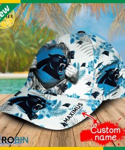 Custom NFL Carolina Panthers 3d Hawaii Cap Custom NFL Carolina Panthers 3d Hawaii Cap
