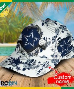 Custom NFL Dallas Cowboys All Over Print Hawaii Cap