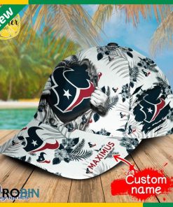 Custom NFL Houston Texas All Over Print Hawaii Cap