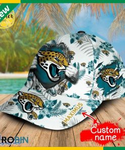 Personalized NFL Jacksonville Jaguars 3d Hawaiian Pattern Cap