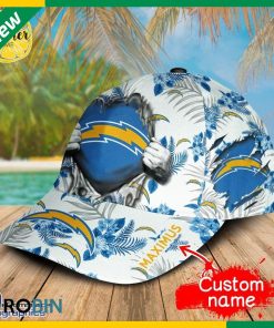 Personalized NFL Los Angeles Chargers 3d Hawaii Cap