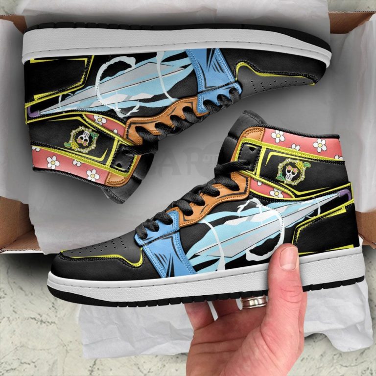 Custom One Piece Brook Sword Sneakers Boots