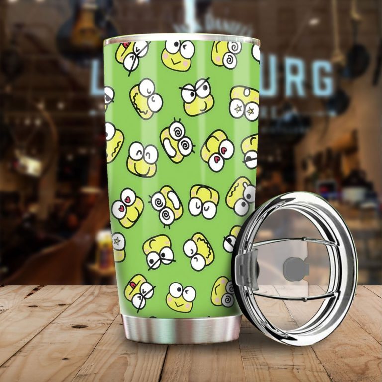 Cute Emotional Face Of Frog Tumbler