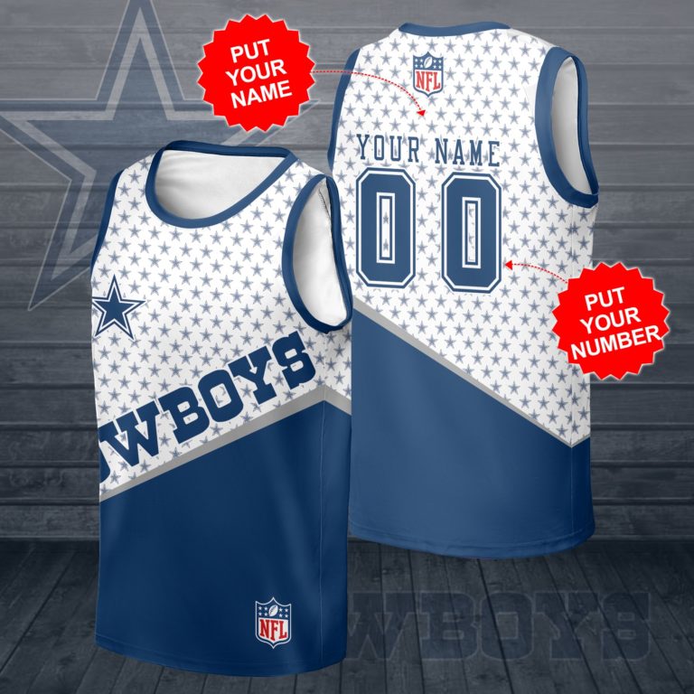 Dallas Cowboys Football Jersey Tank Top and Short